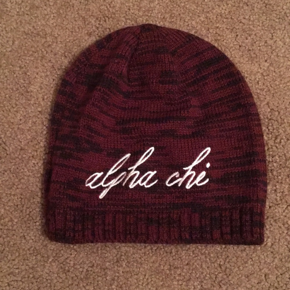 AXO “alpha chi” beanie
